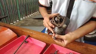 Merakit dan Membongkar Recirculating Ball Steering [upl. by Nylanej194]