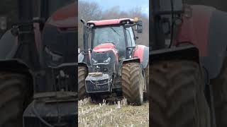 Case IH Optum 300 cvx  Lemken EurOpal 8 [upl. by Weikert]