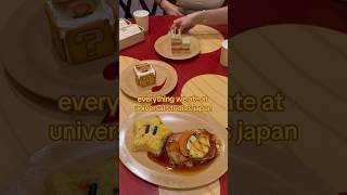 Everything we ate at Universal Studios Japan 🎢 [upl. by Madelin]