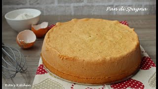 RICETTA DA SALVARE PAN DI SPAGNA FACILE perfetto per torte mimose di compleanno e farcite [upl. by Artkele]