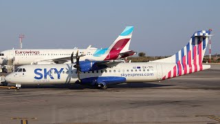 Departure Sky Express from Mykonos [upl. by Packton]