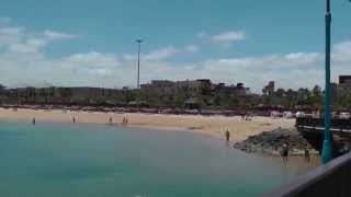 Caleta De Fuste beach in Fuerteventura [upl. by Trill926]