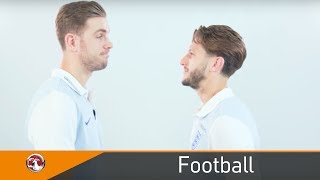 Adam Lallana and Jordan Henderson take on the ultimate Dad Joke Face Off  Fathers Day  Vauxhall [upl. by Addia243]