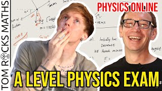 Can an Oxford University Mathematician solve a High School Physics Exam with PhysicsOnline [upl. by Hola]