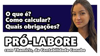 PRO LABORE o que é quais são as obrigações e como calcular o pro labore [upl. by Mazlack]