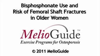 Femoral Fractures and Bisphosphonates [upl. by Naima]