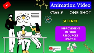 CBSE Class 9  Biology  Improvement in Food Resources  PartI  Animation  in English [upl. by Odragde]