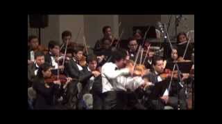 PAGANINI Violin Concerto N 1 ECUADOR PILLAJO Y OSG I Mov [upl. by Nevur]