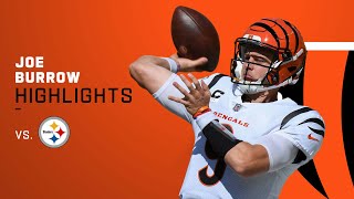 Joe Burrows best throws from 3TD win  NFL 2021 Highlights [upl. by Atiuqahs751]