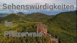 Sehenswürdigkeiten im Pfälzerwald [upl. by Ennoitna]