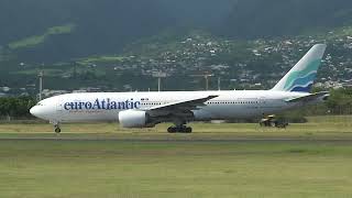 Boeing 777212EREuroAtlanticCSTFM  RUN [upl. by Atiuqehc]