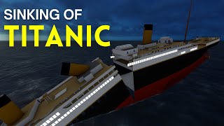 Sinking of Titanic 1912 🚢⚓️ 3D Animation [upl. by Sivart82]