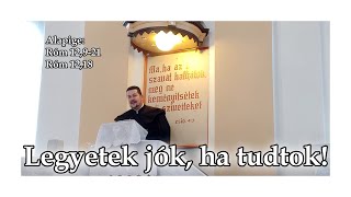 Legyetek jók ha tudtok  Koegzisztencia és válságkezelés [upl. by Devad564]