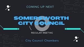 Somersworth City Council Meeting November 12 2024 [upl. by Lonee]