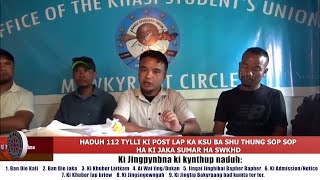 HADUH 112 TYLLI KI POST LAP KA KSU BA SHU THUNG SOP SOP HA KI JAKA SUMAR HA SWKHD [upl. by Radloff]