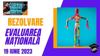 Rezolvare subiect Evaluarea Națională 2023 [upl. by Etat344]