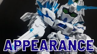 THE MECHA BASE SD Unicorn Gundam Perfectibility Appearance [upl. by Mide282]