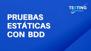 📉 Pruebas TEMPRANAS con BDD [upl. by Ainitsirc]