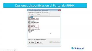 Webinar  Conoce el Portal de RRHH con Firma Electrónica de Softland [upl. by Lawler]