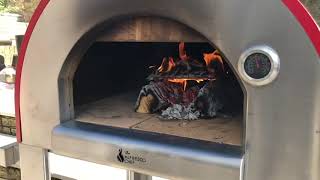 How to roast chicken in an Alfresco Chef Wood Fired Pizza Oven [upl. by Eelaroc]