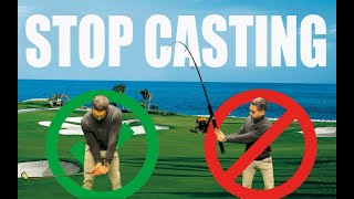 Drill to stop casting the golf club [upl. by Suhpoelc]