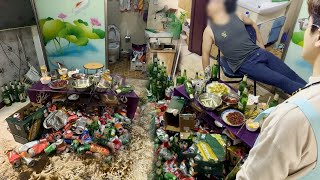 😡My Husband invited friends to have a party at home but the house ended up in such a mess😱 [upl. by Arella557]