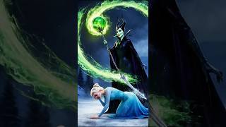 Frozen Elsa And Moana vs Maleficent spiderman venom trex mamoth [upl. by Carina]