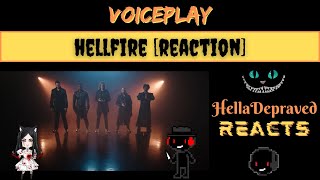 REACTION VoicePlay Ft JNone  Hellfire [upl. by Eesdnil]