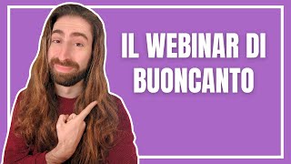 Partecipa al webinar del 21 dicembre 🤩🎶 [upl. by Crosley]