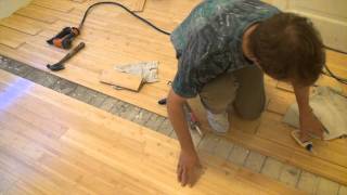 How to Install Bamboo Flooring  Part 2 [upl. by Odie]