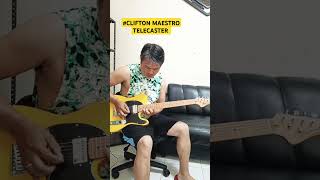 Clifton Maestro Telecaster sound test [upl. by Lhadnek164]