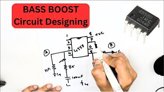 4558 jrc Dual Operational Amplifier Circuit Designing [upl. by Bergren]