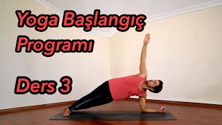 Yoga Başlangıç Programı Ders 3 [upl. by Dranyam]