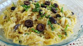 PORTUGUESE COD FISH RECIPE  Bacalhau à Brás [upl. by Dempstor145]