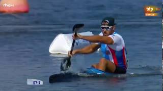 FINAL A K1 500 MEN  2018 ICF Canoe Sprint World Championships Montemor [upl. by Ramsay596]