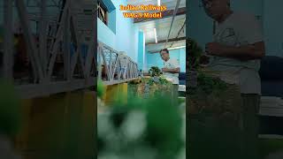 Indian Railways WAG 9 Model  Miniature Model Train  malgadi shorts indianrailways trainvideo [upl. by Noynek]