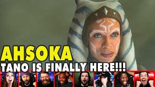 Reactors Reaction To Seeing Ahsoka Tano Live On The Mandalorian Season 2 Episode 5  Mixed Reactions [upl. by Eahsel]