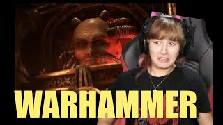 Warhammer The Horus Heresy Cinematic Trailer Reaction [upl. by Ayrolg]