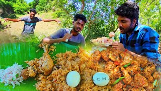 village cooking chicken biriyani  2kg chicken biriyani  chickenbiryani villagecookingchannel [upl. by Onitsuj]