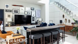 House Tour Handsome Bachelor Pad Condo [upl. by Aldwin]