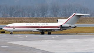 LOUD Kalitta Charters Boeing 727 Takeoff [upl. by Riki574]