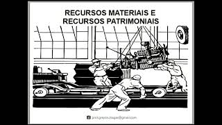 🧵 Recursos Materiais e Recursos Patrimoniais 🏭 [upl. by Usanis]