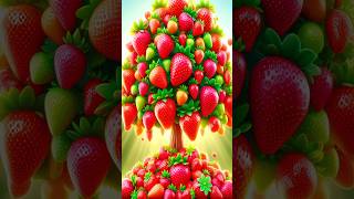 Easy and fast method for planting and growing strawberry fruit trees from the leaves gardening [upl. by Philps]