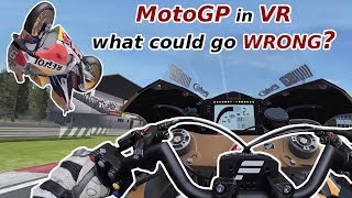 GP Bikes in MIXED REALITY  Wheelie or Crash  VR Gameplay [upl. by Atikaj381]