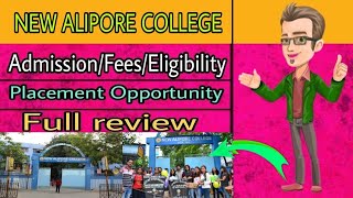 New Alipore college Kolkata  Fees application form cut off 2022 admission Eligibility [upl. by Adnale]