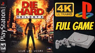 Die Hard Trilogy 2 Viva Las Vegas  PS1  4K60ᶠᵖˢ UHD🔴 Longplay Walkthrough Full Movie Game [upl. by Lanctot]