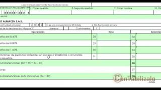 58 Como Llenar Formulario de Autorretenciones por CREE y Contabilización [upl. by Allicerp82]