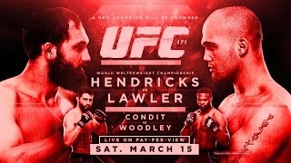 UFC 171 Johny Hendricks vs Robbie Lawler Predictions [upl. by Ikkin157]