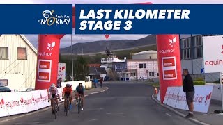 Last kilometer  Stage 3  Arctic Race of Norway 2018 [upl. by Nailuj]