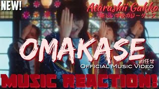 “LEAVE IT UP TO YOU”🍣Atarashii Gakko  お任せ”Omakase” Official MVNew  Music Reaction🔥 [upl. by Odnolor]